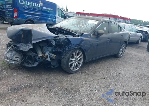 2016 Mazda Mazda6 I Touring из США, поврежденный, VIN JM1GJ1V52G1478284